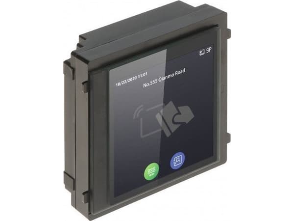 Hikvision Digital Technology DS-KD-TDM, Skjerm, Sort, Hikvision, 10,2 cm (4