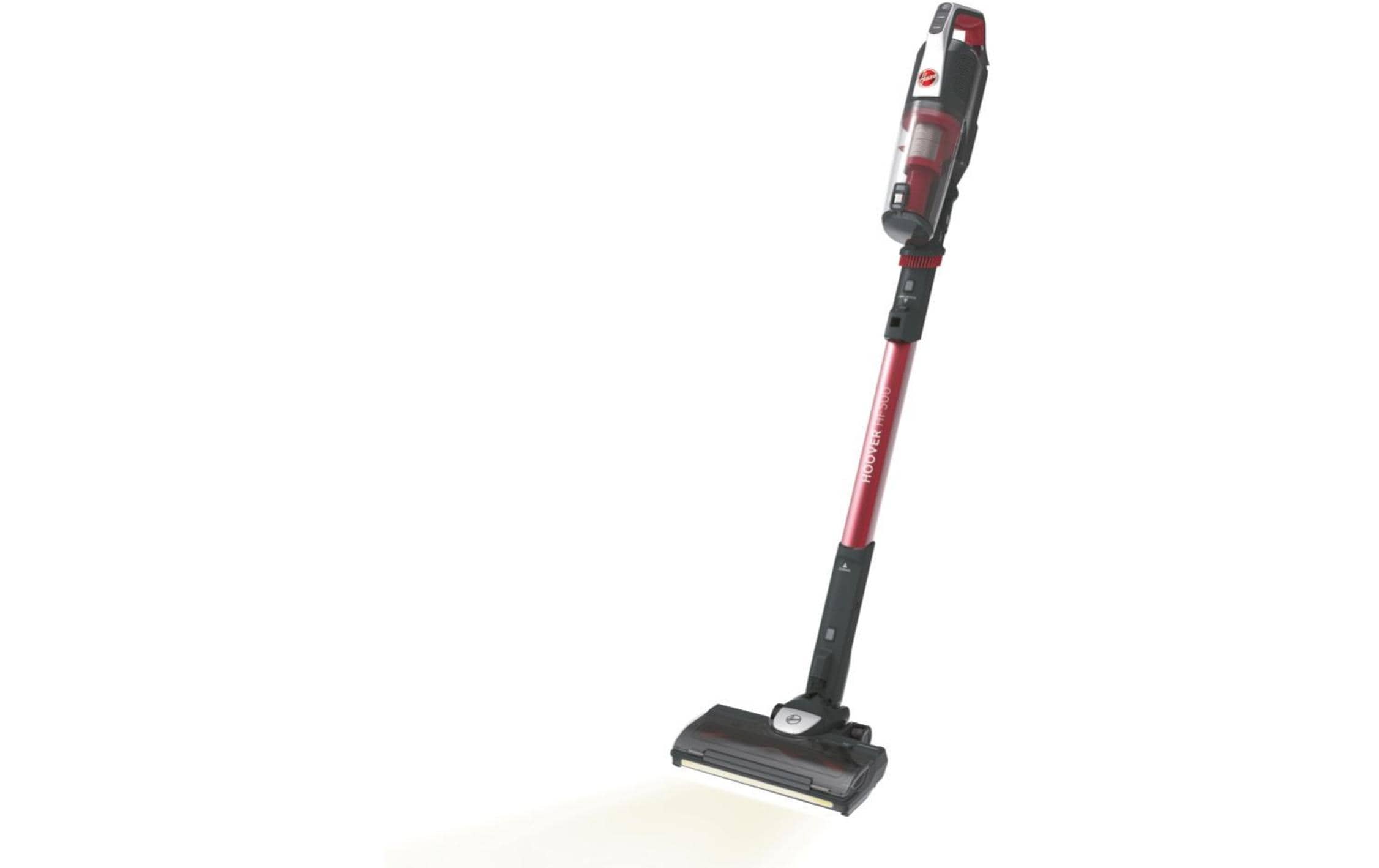 Akku-Hand- und Stielsauger HF522STH 011 Grau/Rot<br>Kompakter Besenstaubsauger ohne Kabel