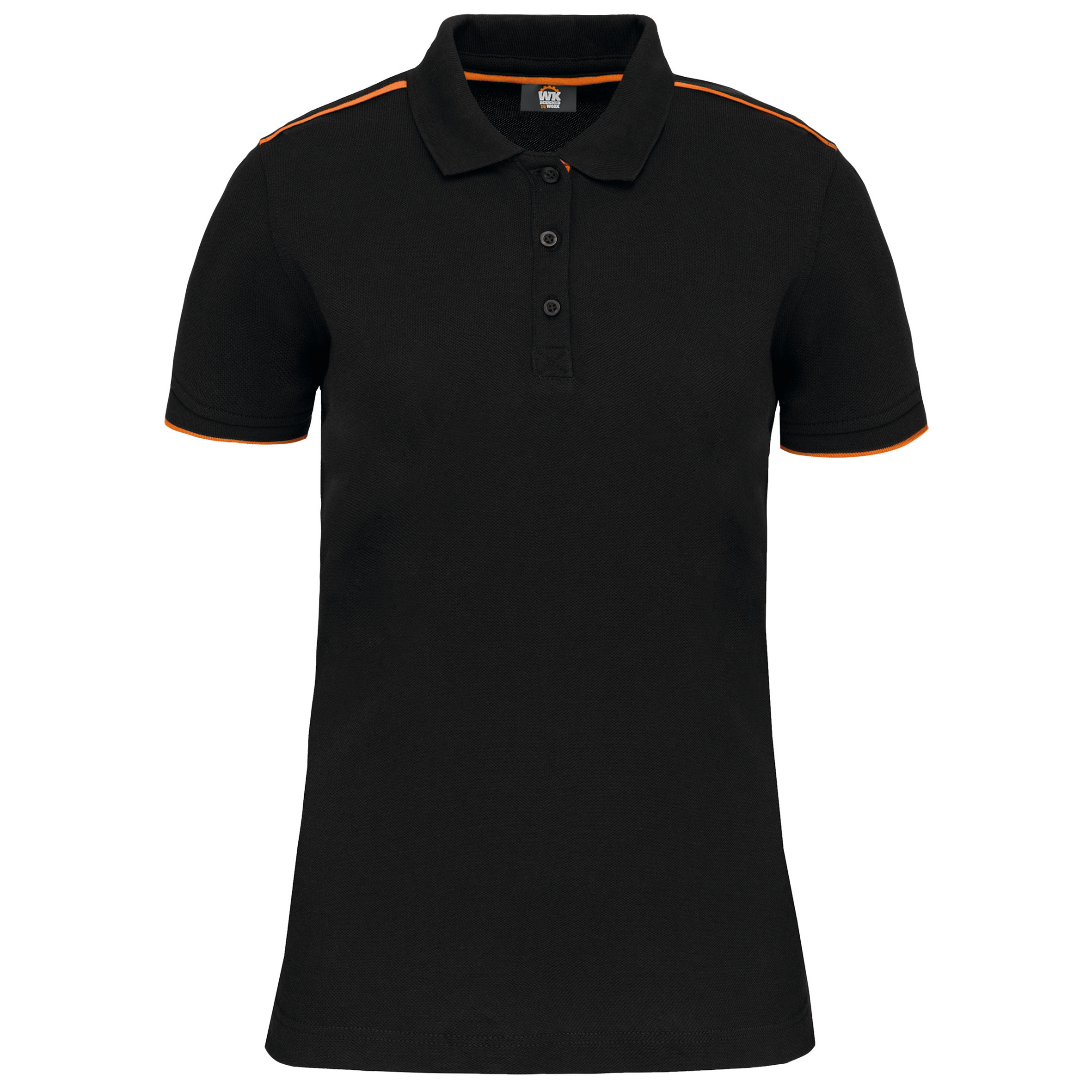 WK. Designed To Work WK271 - Polo manches courtes contraste DayToDay femme