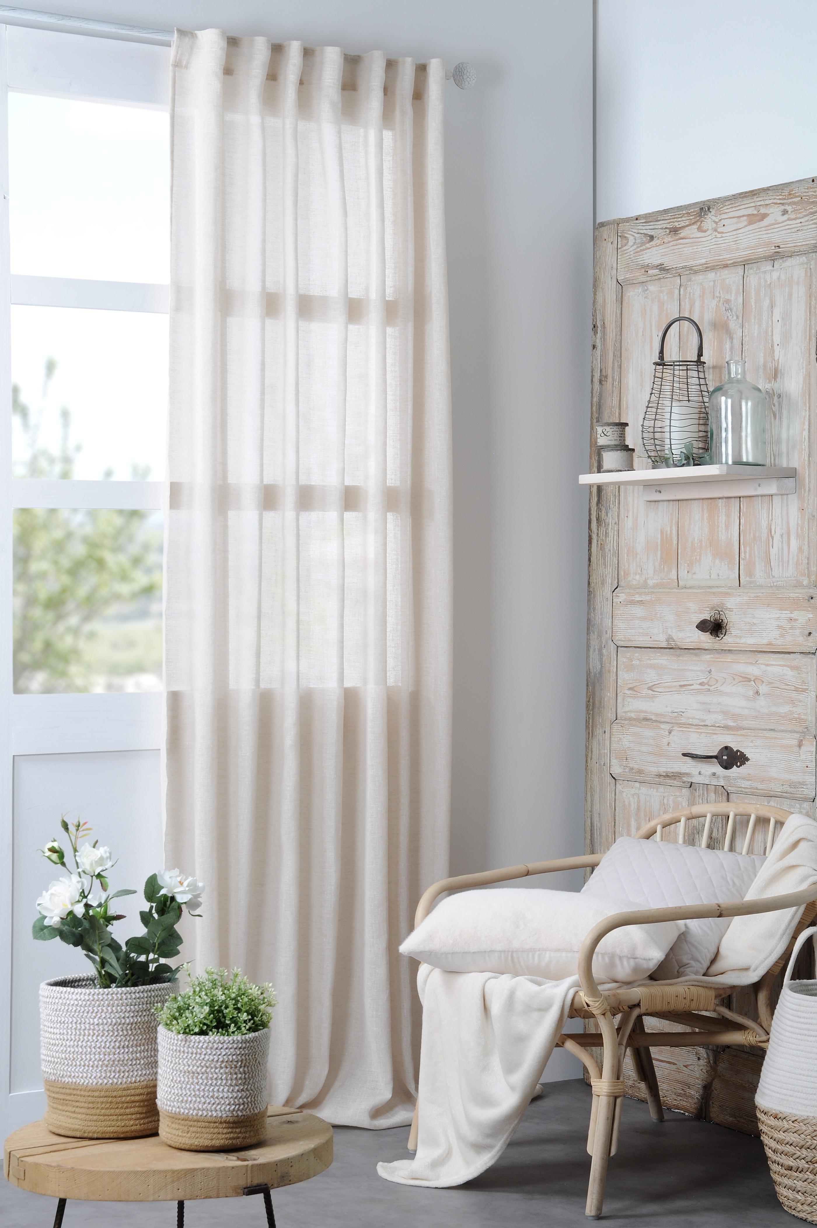 MADRID VOILE 140X260 NATUREL