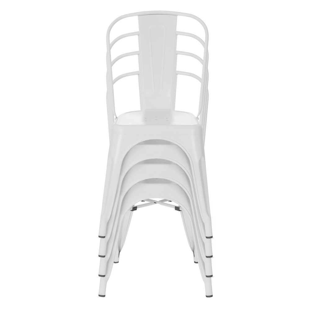 Bistrostuhl VANTAGGIO BRUSH Metall ohne Armlehnen hjh OFFICE