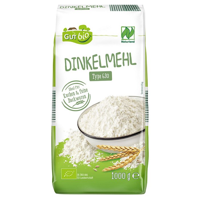 GUT BIO Bio-Dinkelmehl 1 kg, T630