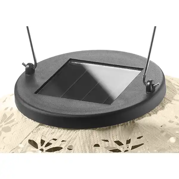 Premium Solar-Lampion 20cm, champagne