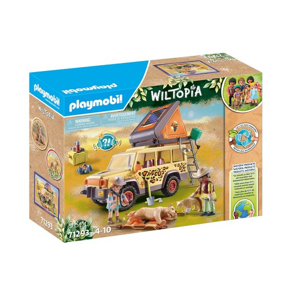 Explorateurs avec véhicule tout-terrain Playmobil Wiltopia 71293