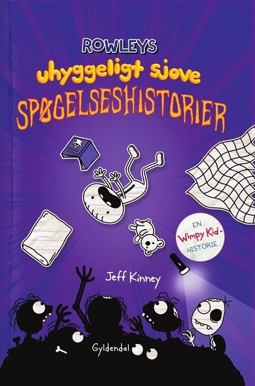 Rowleys Uhyggeligt Sjove Spøgelseshistorier - Jeff Kinney - Bog