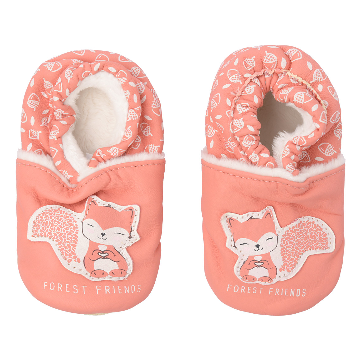 Topomini Baby Krabbelschuhe aus Leder rosa