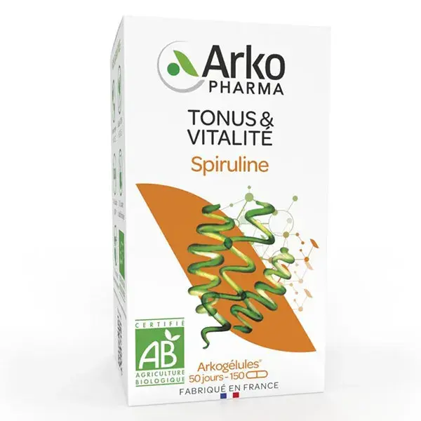 Arkopharma Arkogélules Spirulina Orgânica 150 cápsulas
