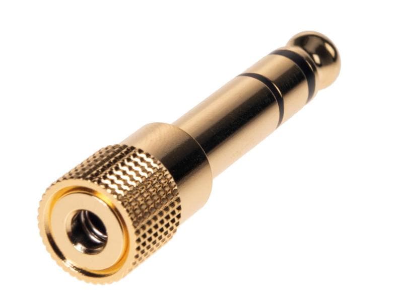 Bemero Audio-Adapter BA2002 Klinke 6,3mm male - Klinke 3,5m Hochwertiger und robuster Bemero Audio-Adapter