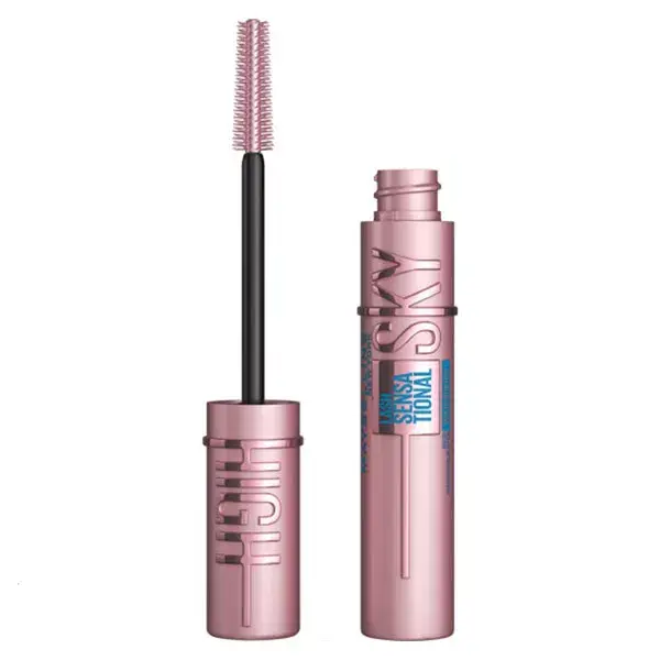 Máscara para cílios à prova d'água Maybelline New York Sensational Sky High, preta, 6ml