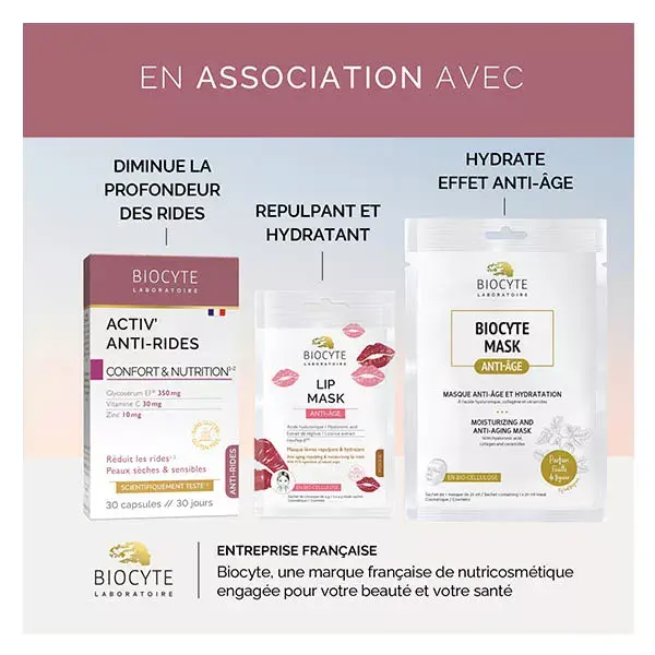 Biocyte Hyaluronic Dia/Noite 400mg Anti-Rugas 30 cápsulas (Dia) 30 cápsulas (Noite)