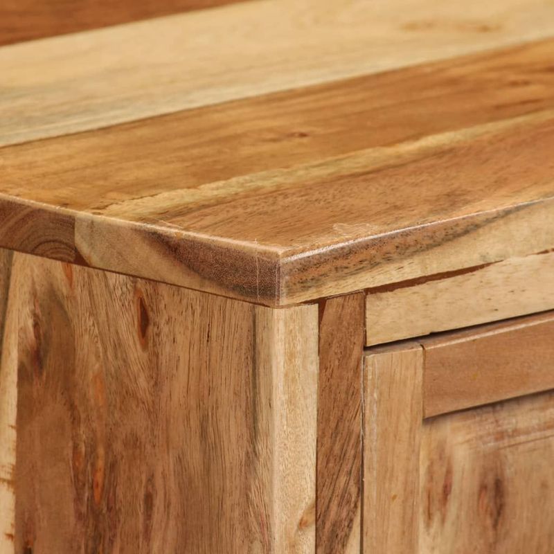vidaXL - Dressoir - Bruin - 60x35x76 cm - Massief Acaciahout