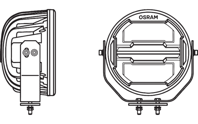 Osram LEDriving ROUND Scheinwerfer