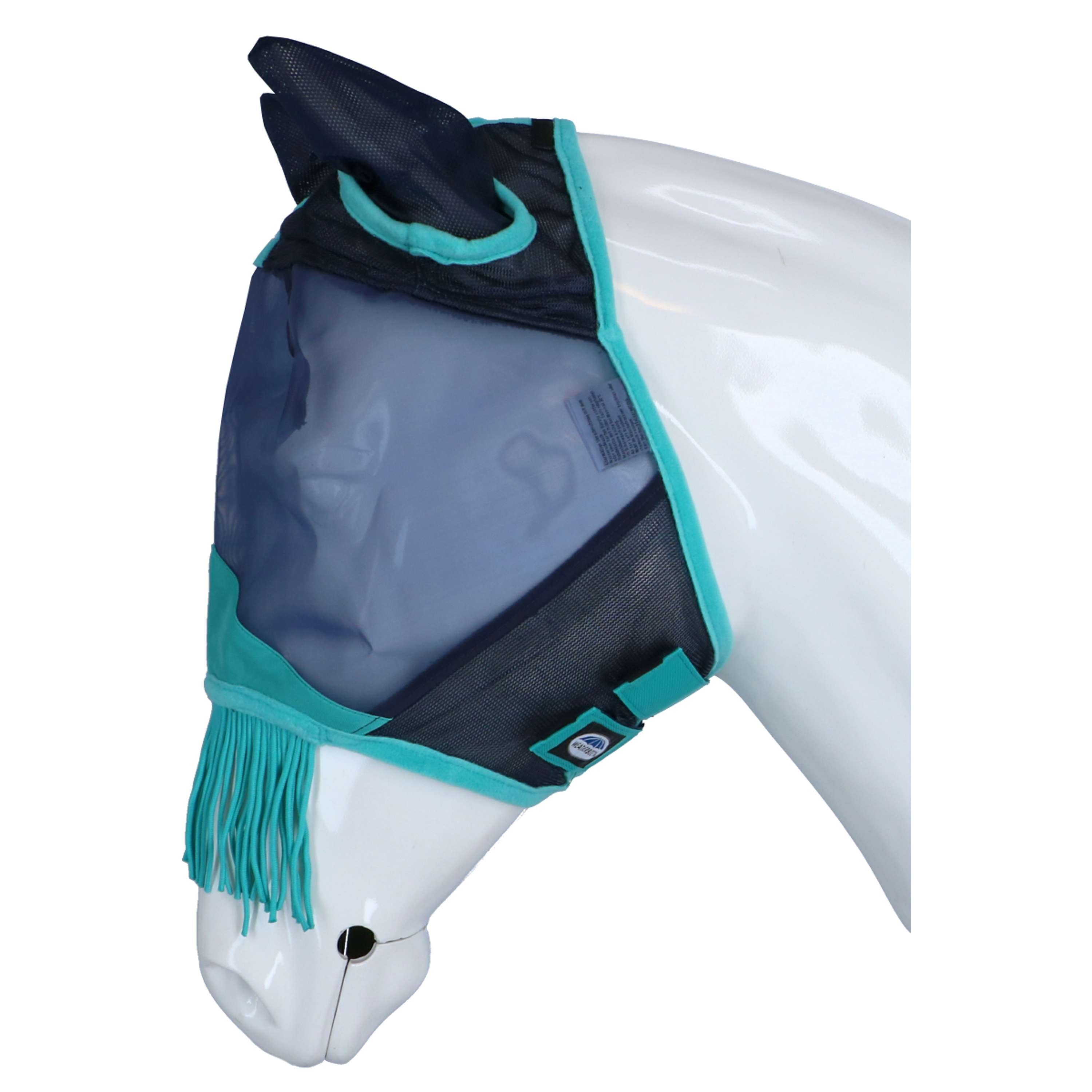 WeatherBeeta Vliegenmasker ComFiTec Deluxe Fine Mesh met Oren en Franj