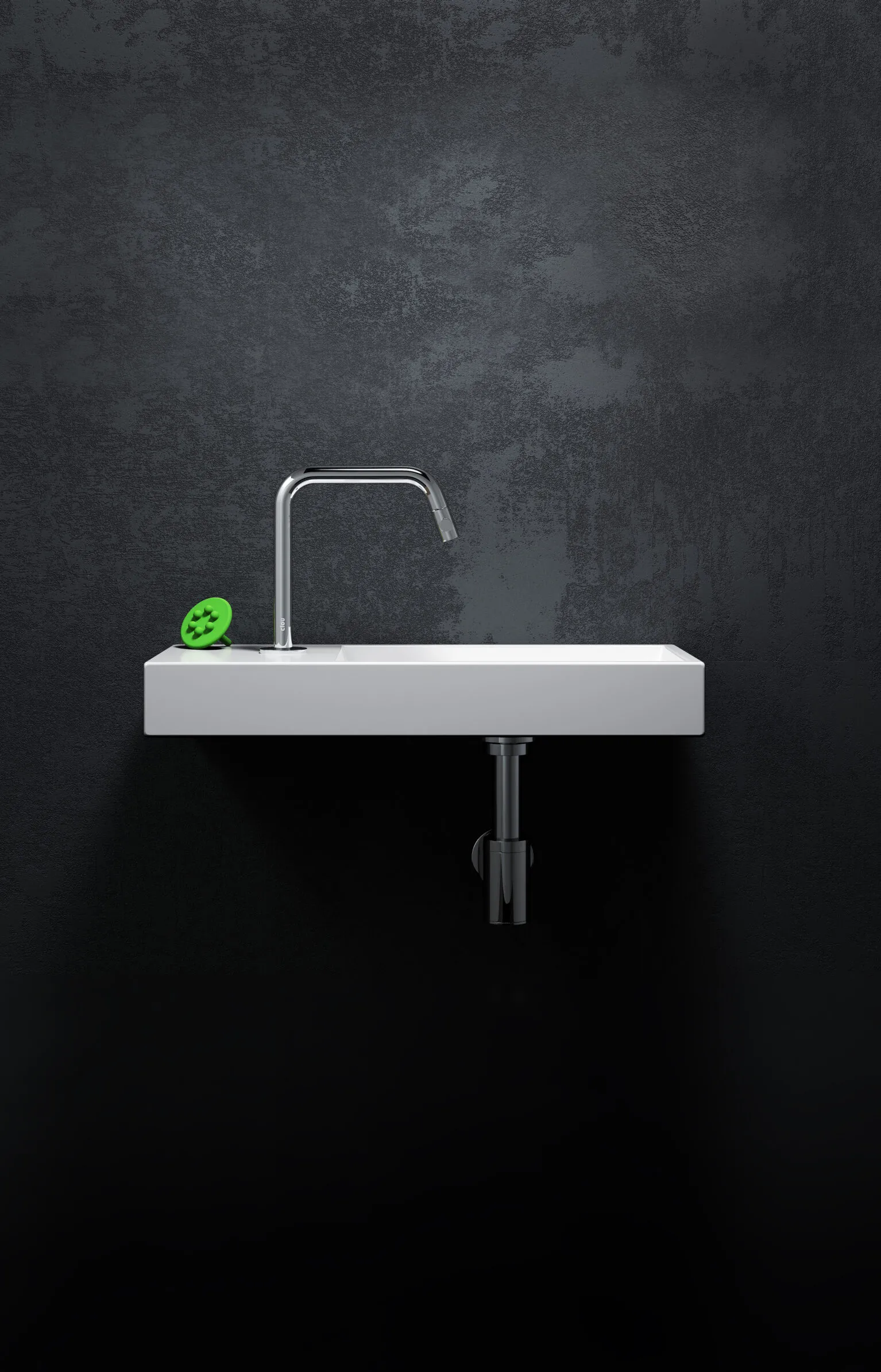 Clou Wash Me siliconen waterstop groen