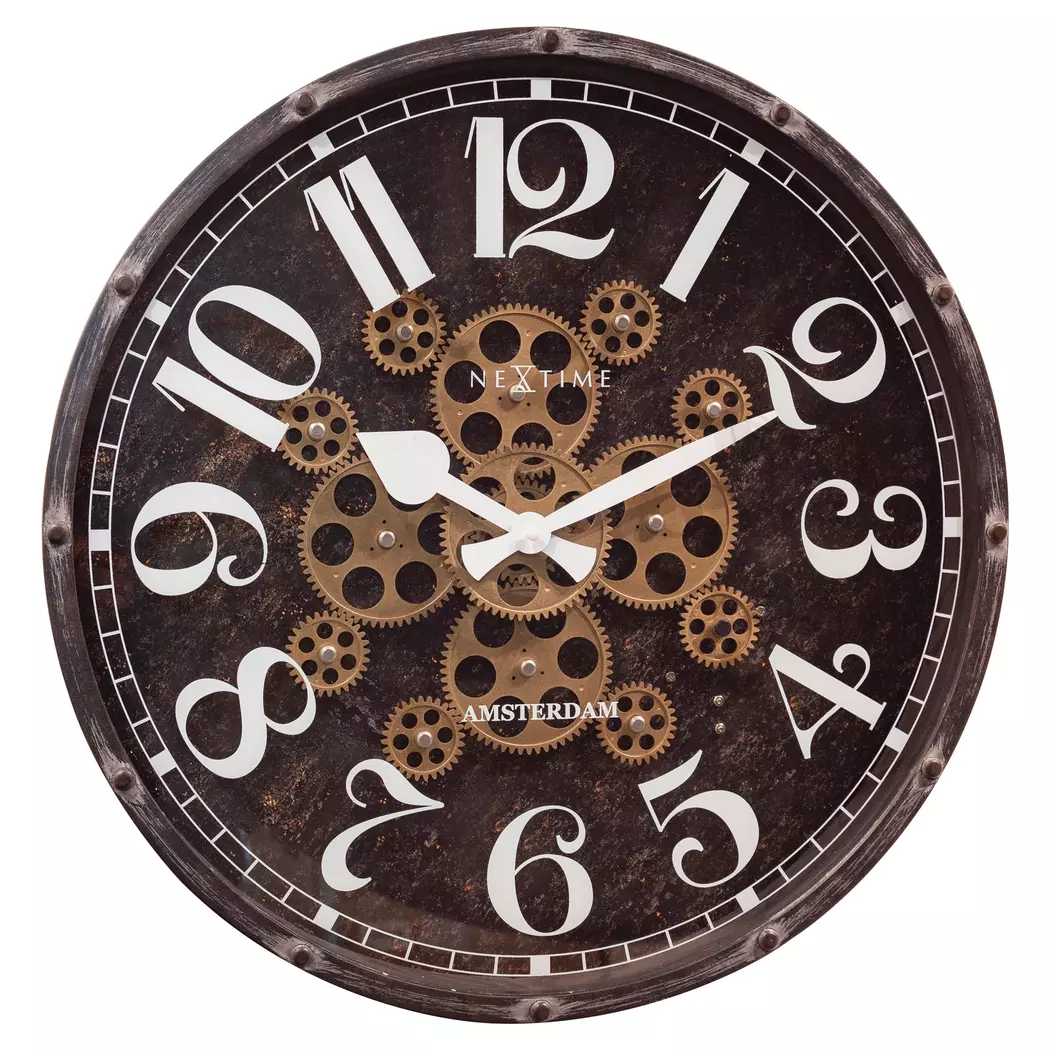 Quarzwanduhr Henry Ø 50 cm