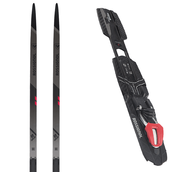 Pack ski de fond ROSSIGNOL DELTA COURSE R-SKIN + Fix