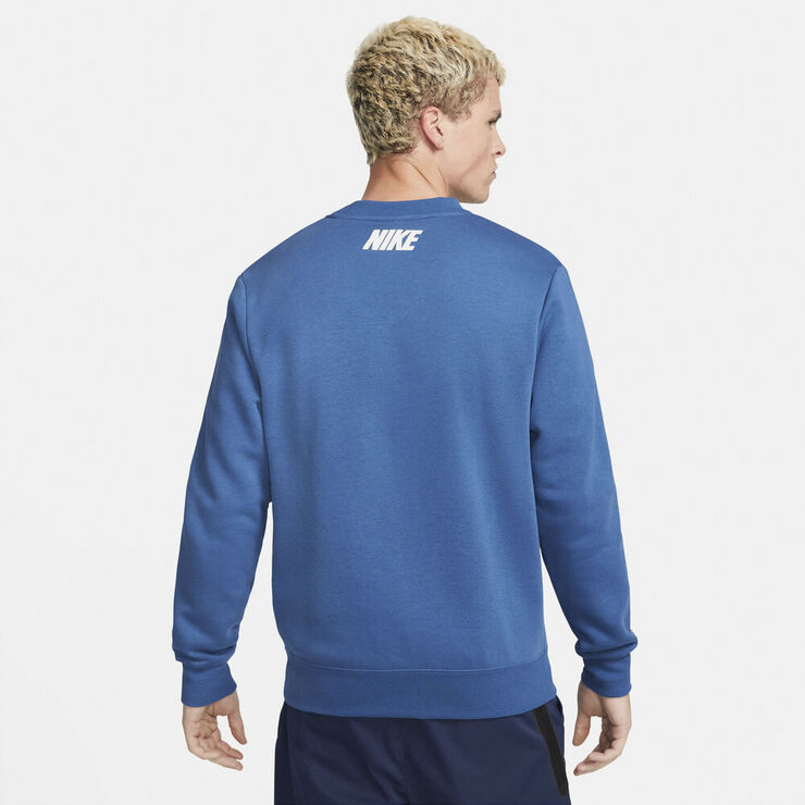 Nike Sportswear Fleece Sweatshirt Blå