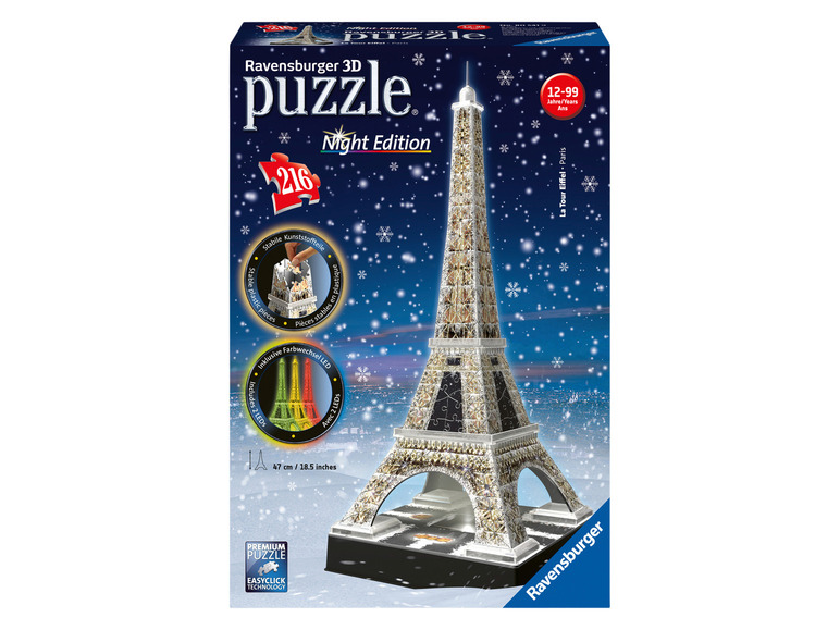 3D-puzzel night edition