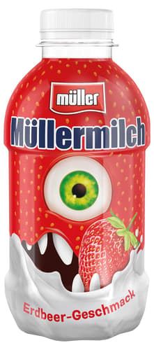 Müller Müllermilch Erdbeer (Einweg)