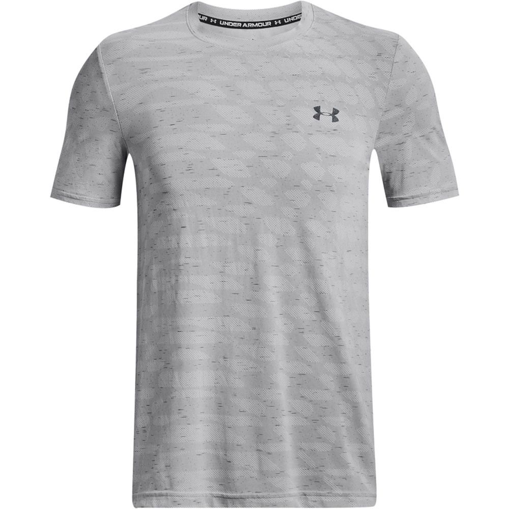 Under Armour SEAMLESS RIPPLE - Maillot Homme gris