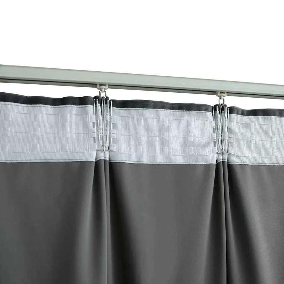 vidaXL - Gordijn - Antraciet - Fluweel - 140 x 245 cm - 2 stuks