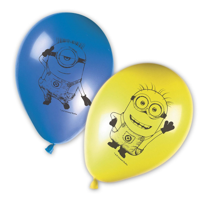 Minions - Latexballons - 8 Stück