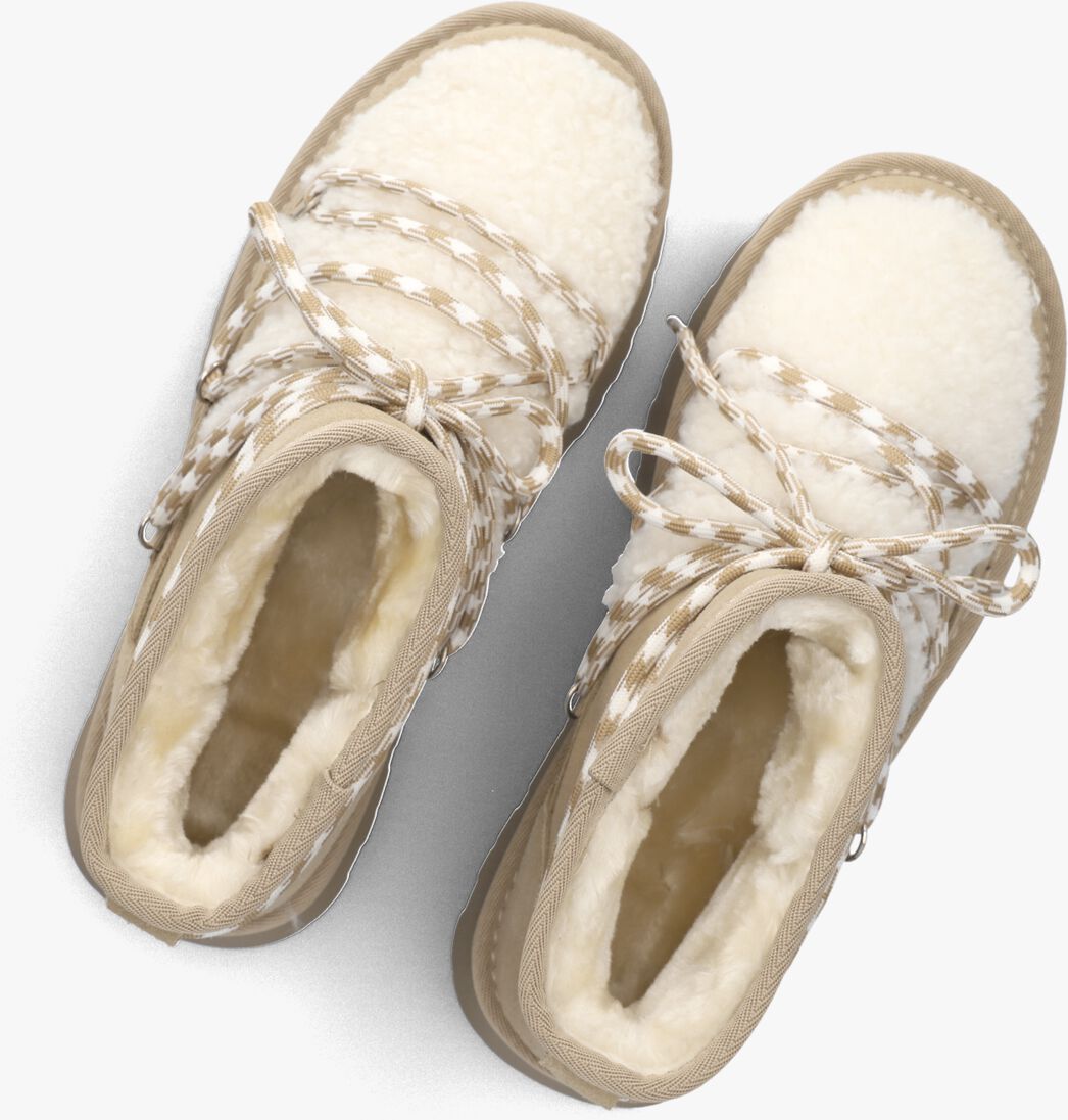 beige notre-v vachtlaarzen femm