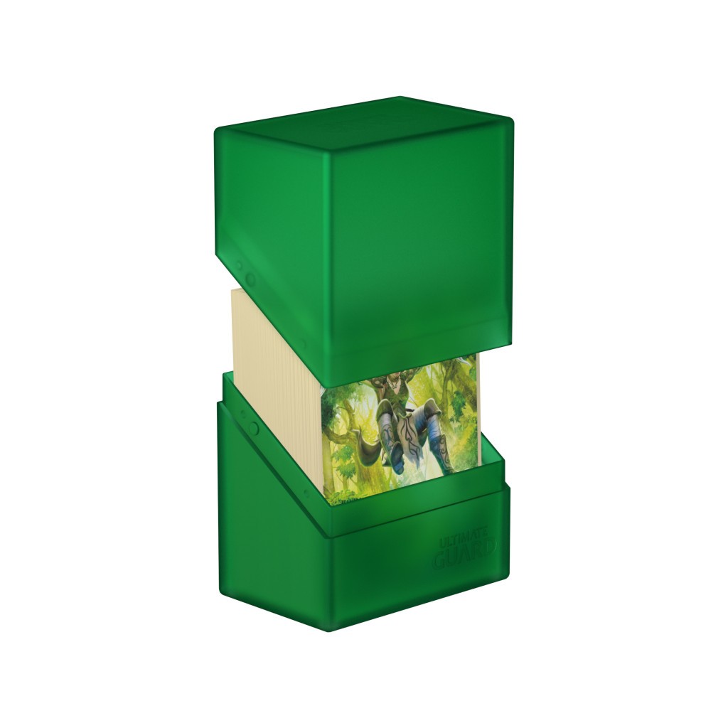 Ultimate Guard Boulder™ Deck Case 60+ taille standard Emerald