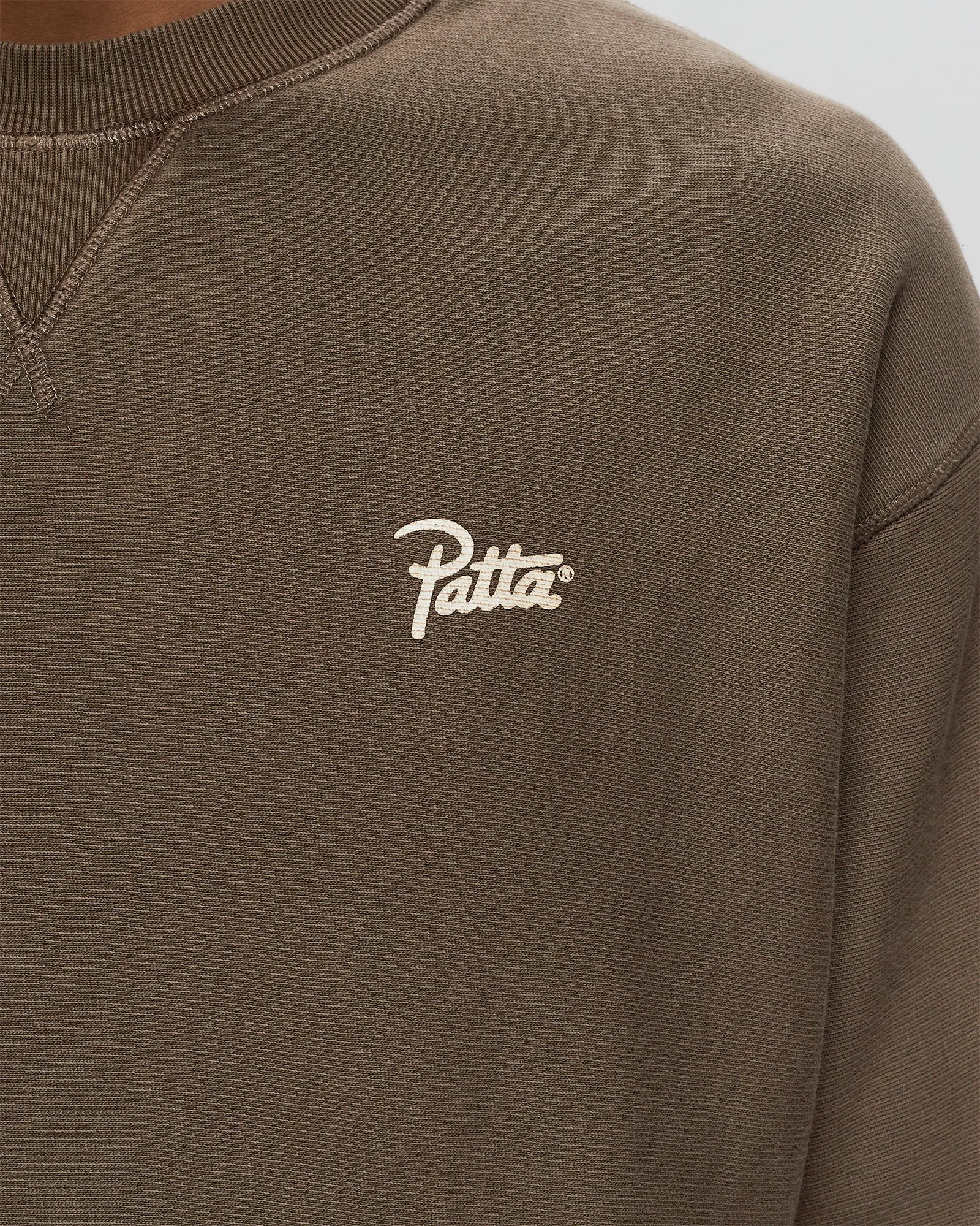 PATTA Classic Washed Crewneck Sweater