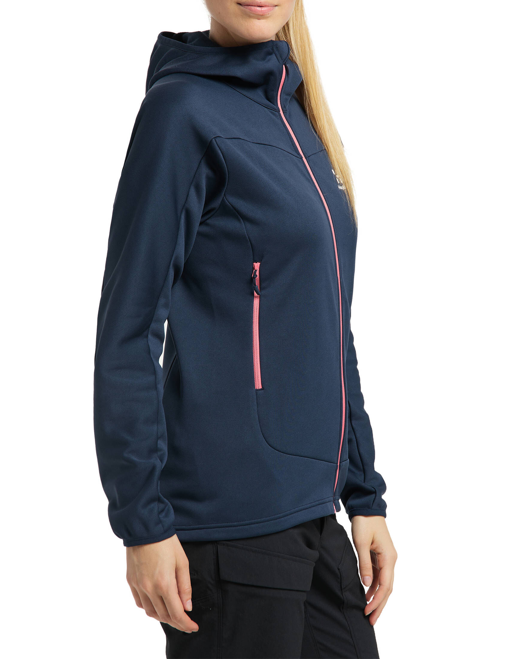 Haglöfs| Damen Fleecejacke Frost Mid Hood