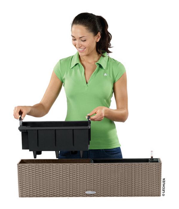 LECHUZA® Kunststoff-Kasten Balconera Cottage,