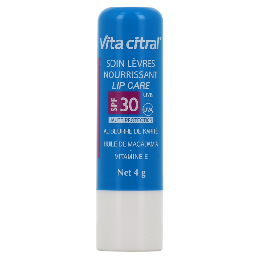 Vita Citral Soin Lèvres Nourrissant SPF 15 ou 30