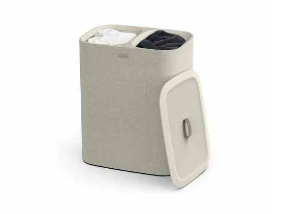 Joseph Joseph Joseph Joseph Joseph JJ-Bag til dobbelt vaskemaskine 90 l. Tota ecru
