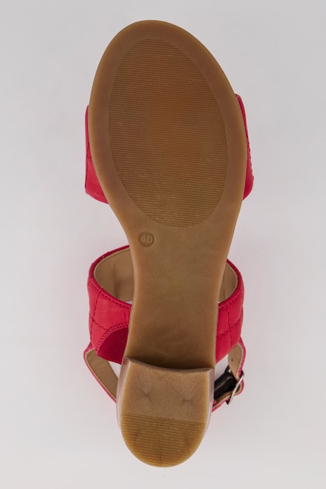 Leder-Sandaletten, Lederfutter, Weite H