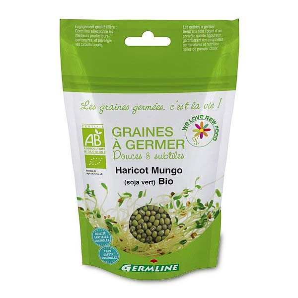 Haricot mungo (soja vert) bio - Graines à germer
