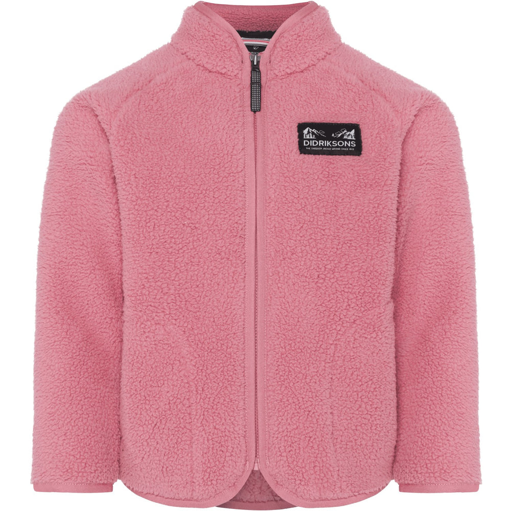 Køb Didriksons Heather Pink Gibbs Kids Fullzip 2