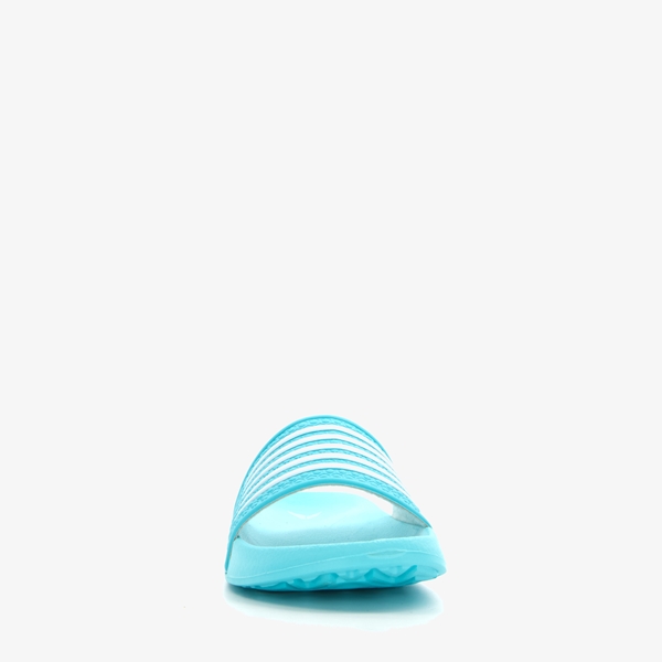 Dutchy dames badslippers blauw