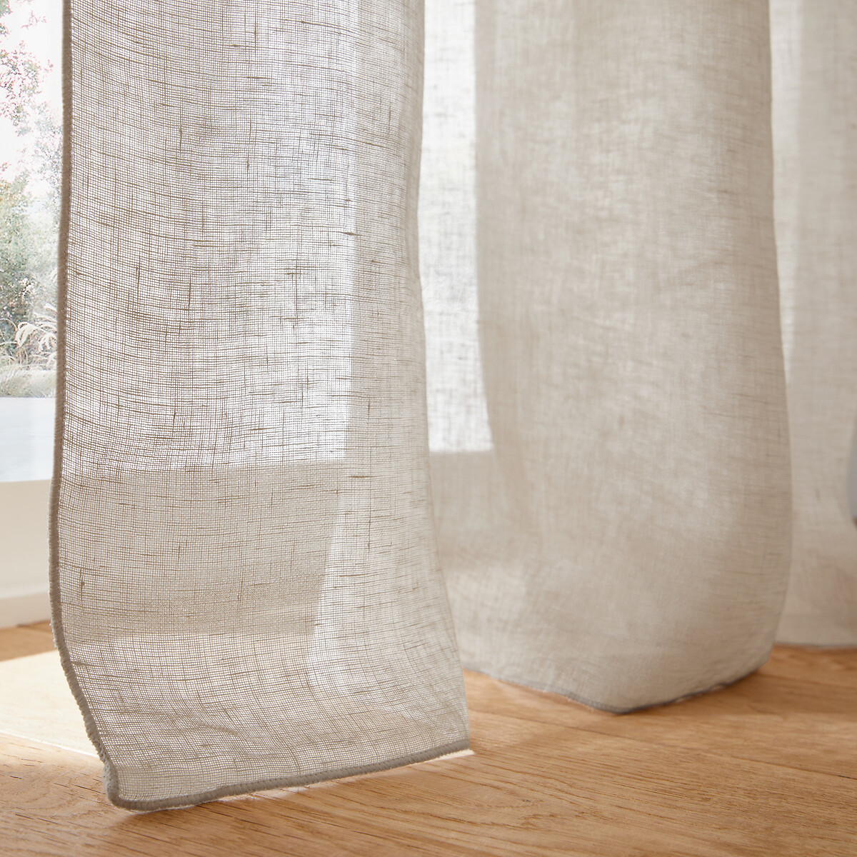 LA REDOUTE INTERIEURS<br>Cortina em linho Onega