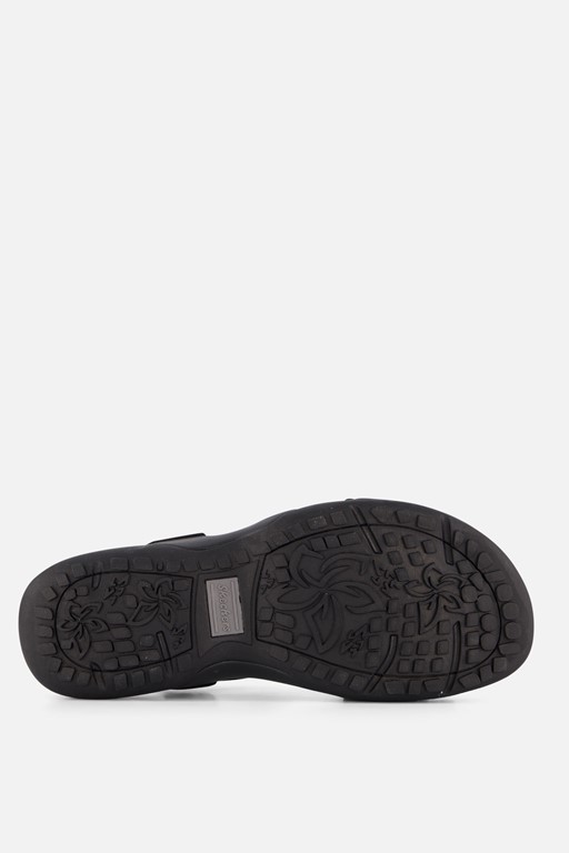 Skechers Reggae Slim Sandalen zwart Textiel