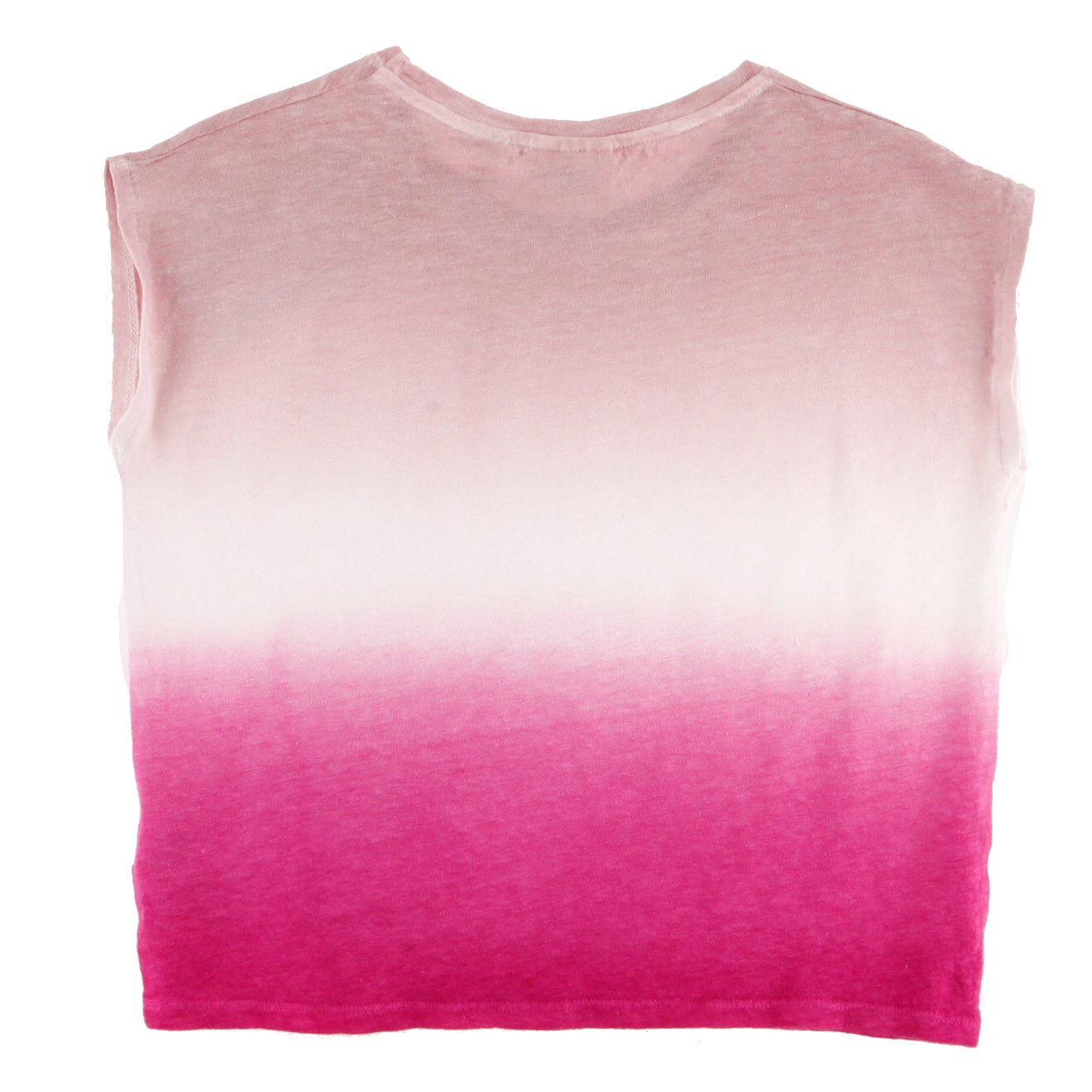Hartford T-Shirt 100% Lin Mia motif tie & dye rose/fuchsia
