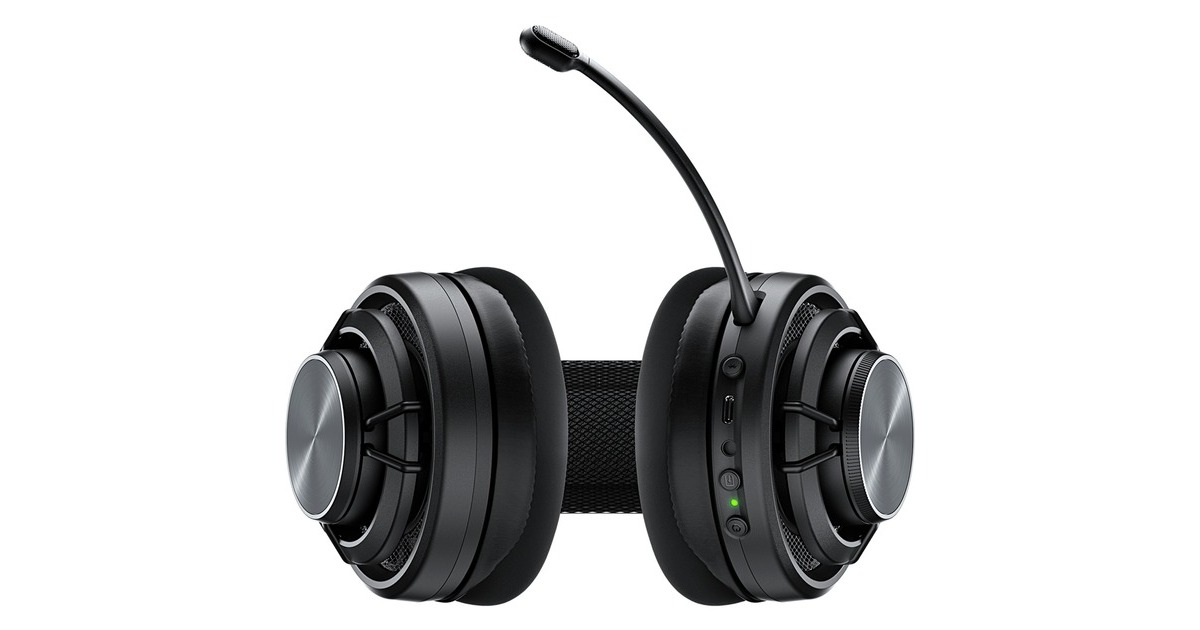 Turtle BeachAtlas Air Draadloze Open Back  over-ear gaming headset  (Zwart, PC | Playstation | Nintendo Switch | Met Bluetooth uitgeruste mobiele apparaten)