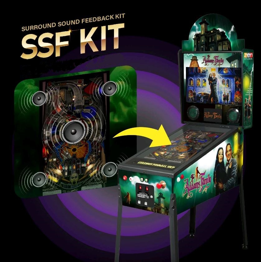 AtGames Legends 4K SSF Kit(Surround Sound Feedback)
