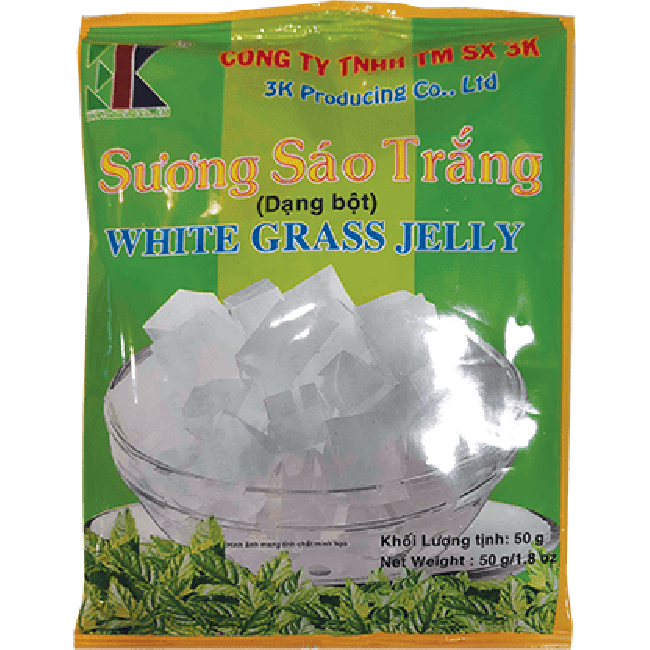3K Witte Gras Gelei 50g