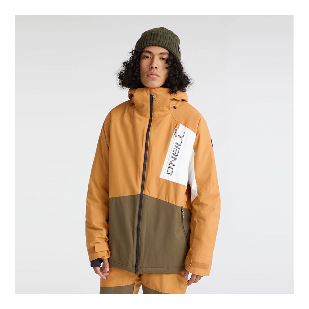 O'Neill JACKSAW - Veste ski Homme rich caramel colour block