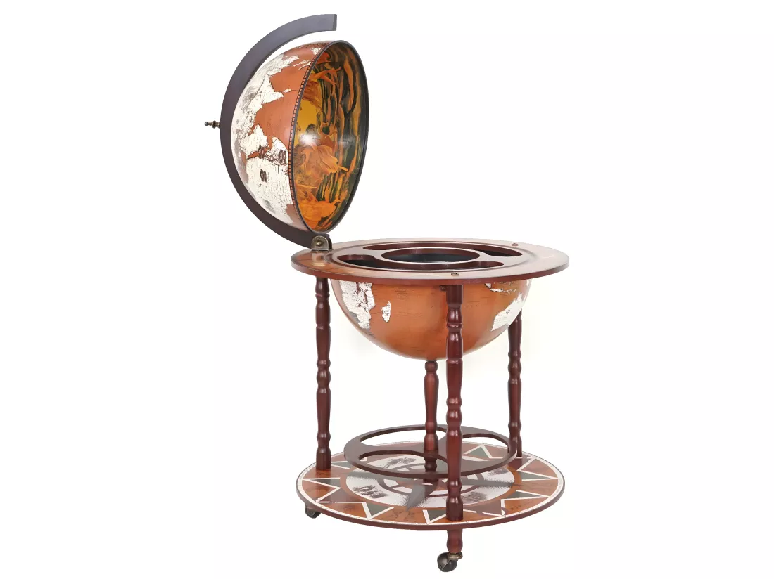 Bar de salon Globe MCW-D86 roulant