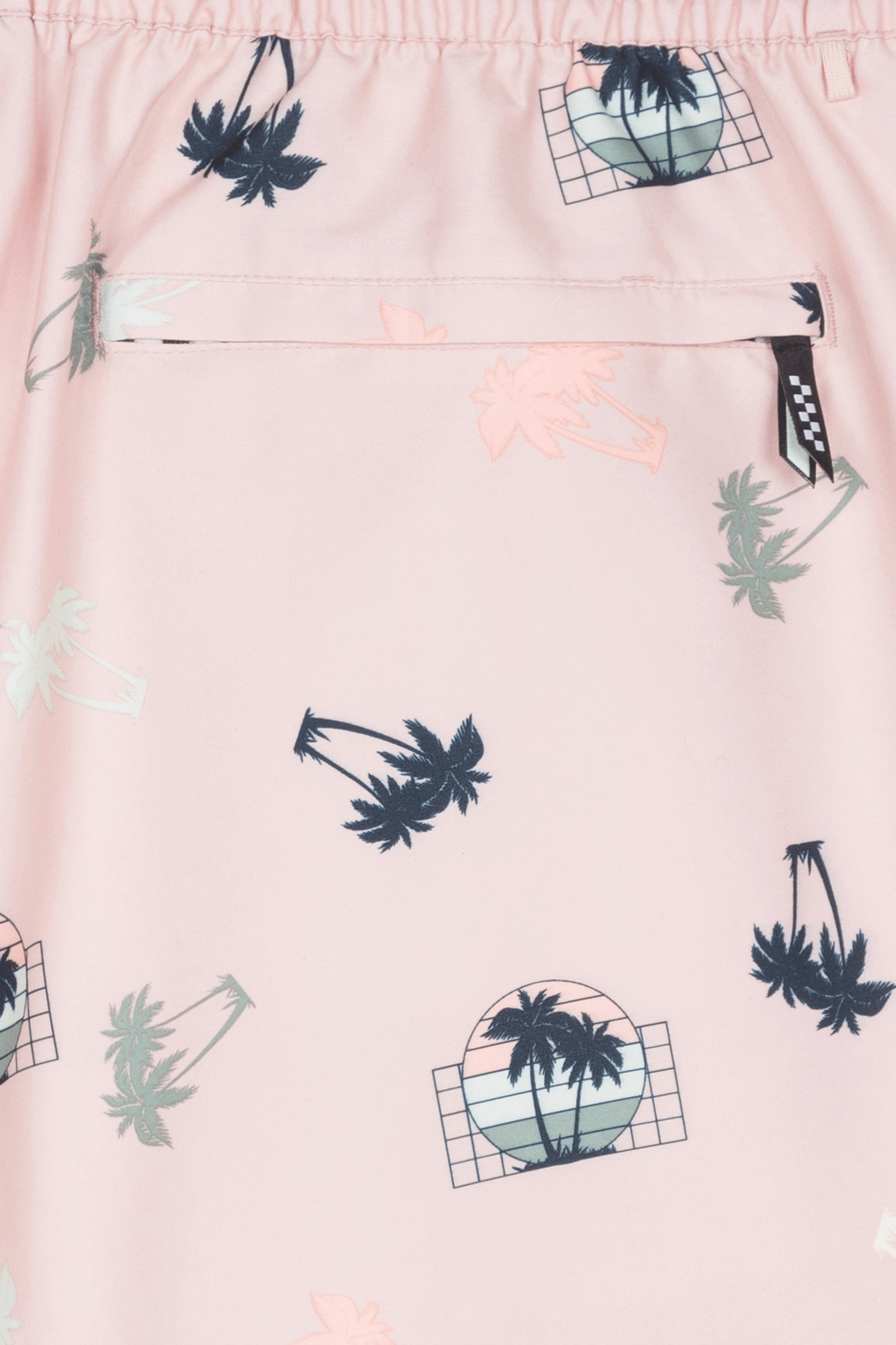 VANS Short de bain PRIMARY PRINT ELASTIC BOARD Rose