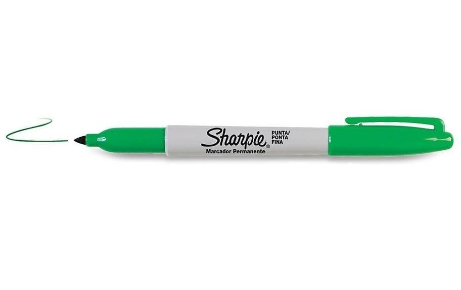 Permanent-Marker 0.9 mm GrünMarker mit feiner Rundspitze
