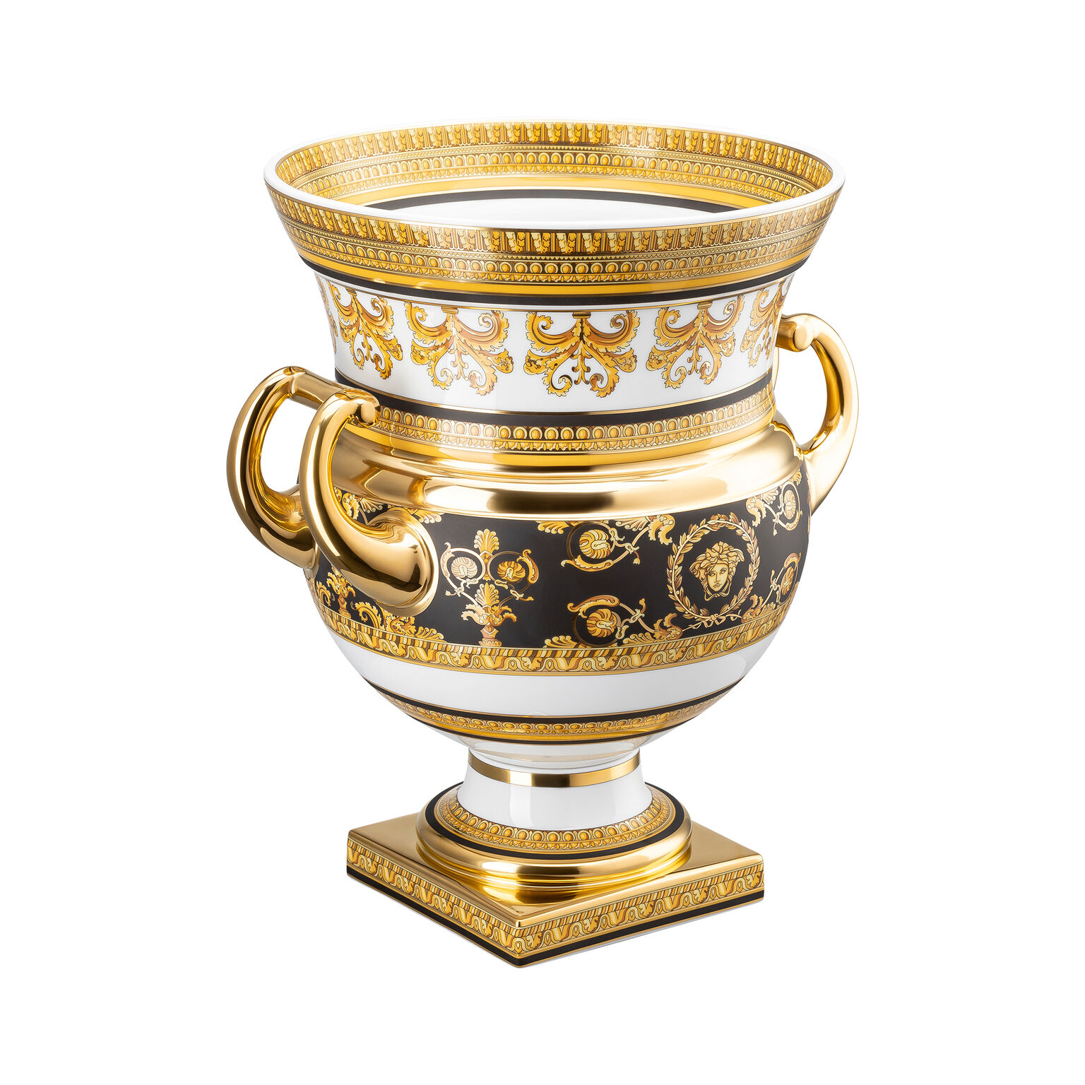 Amphora I Love Baroque Vase auf Fuß 33 cm