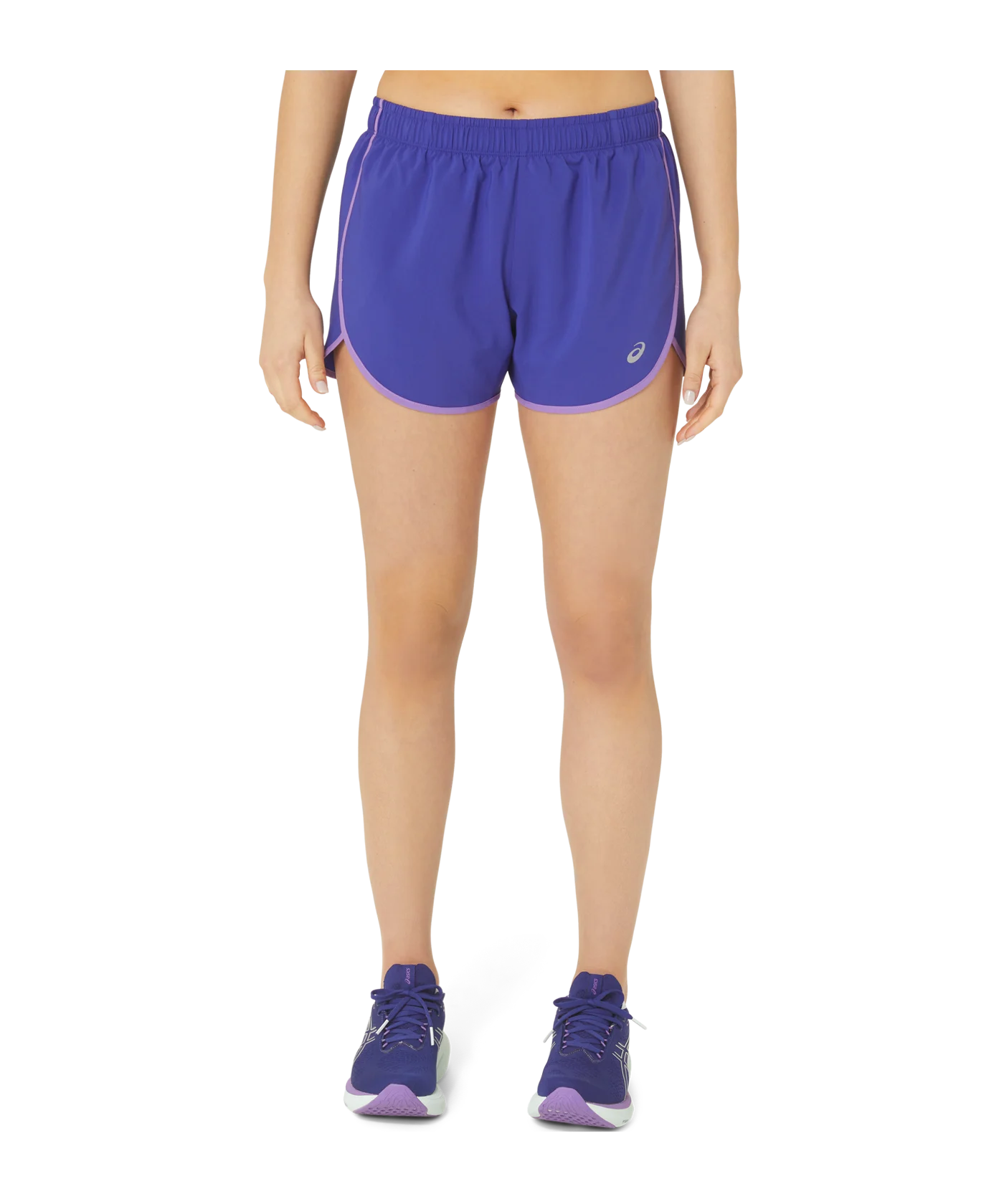 Asics Icon 4in Short Damen Lila F400