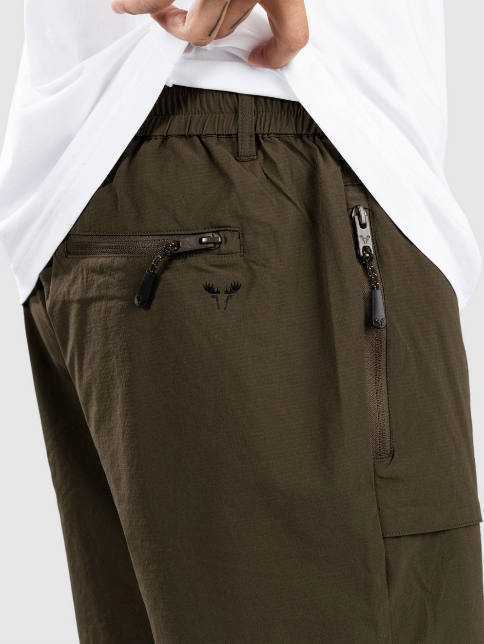 Fat Moose Track Shorts army
